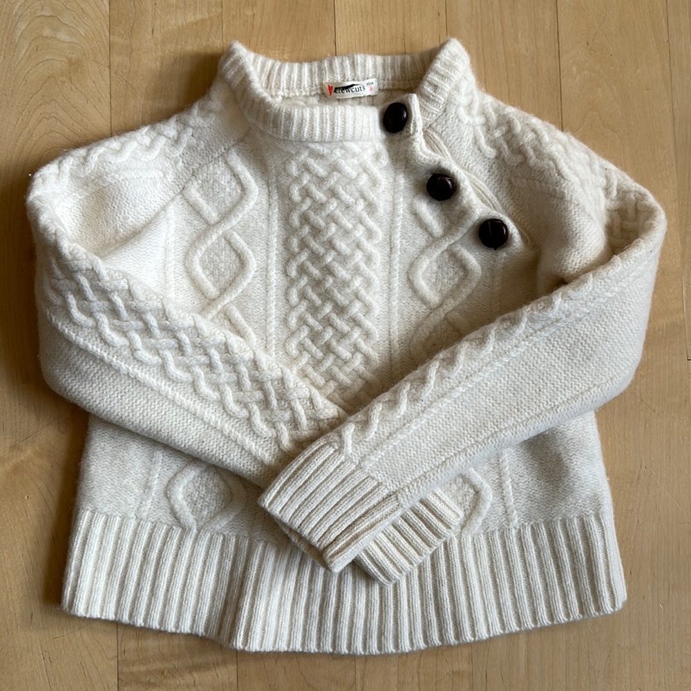 J. Crew Crewcuts NWT Size 8 Wool Sweater